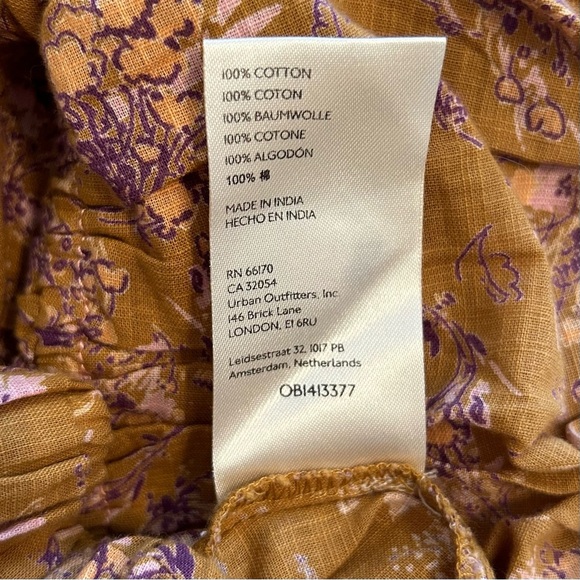 Free People Monica Corset Style Top W/ Open Back & Tie at Neck, NWOT Size XS - Picture 10 of 10